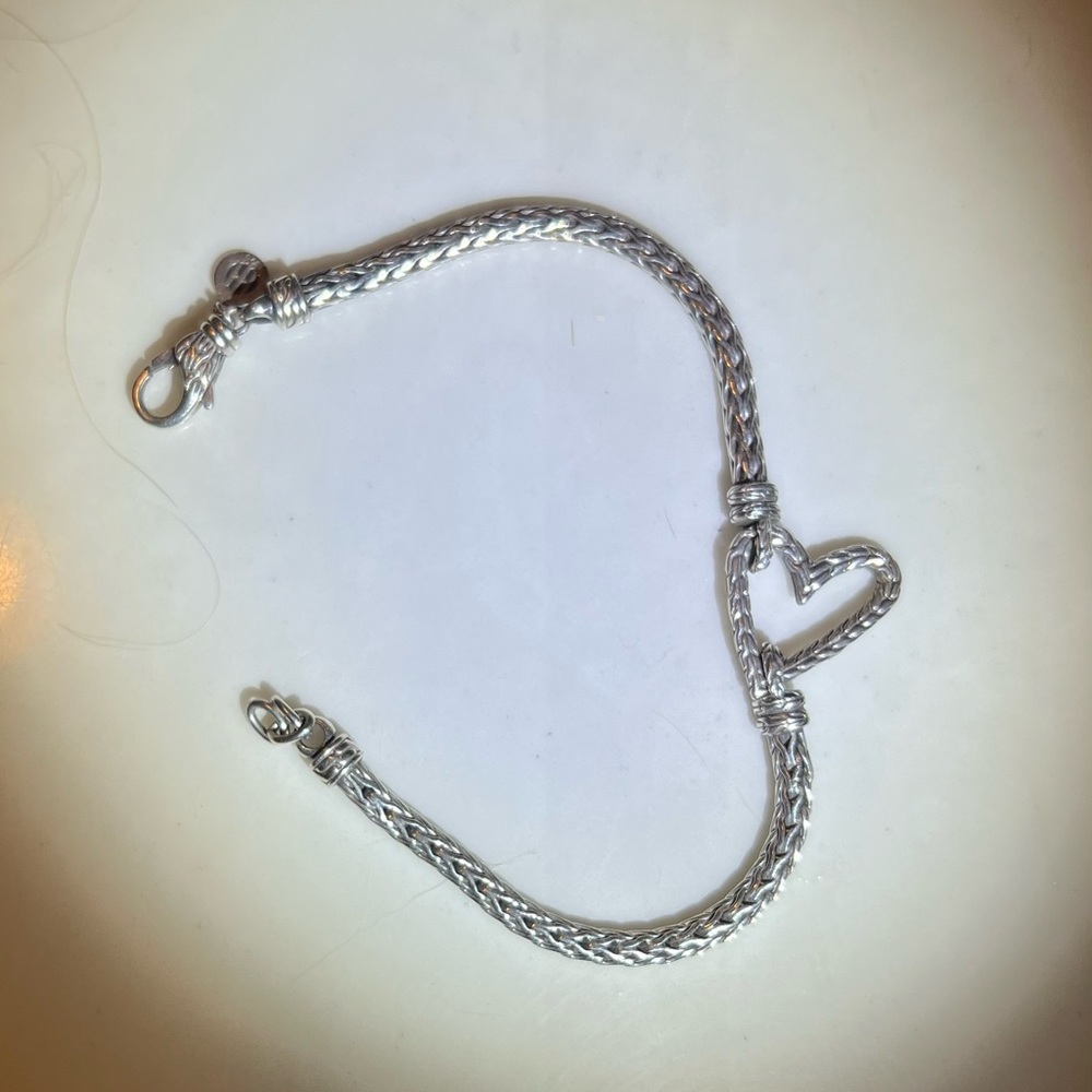 John Hardy 2.5mm heart bracelet